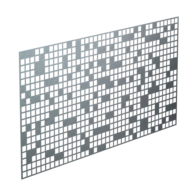 Steel Perforated Panel 119322