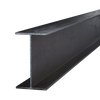 Black Steel Wide Flange Beam