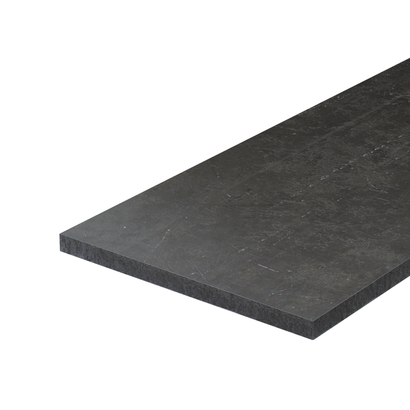 Black Steel Smooth Plate 1-1/2