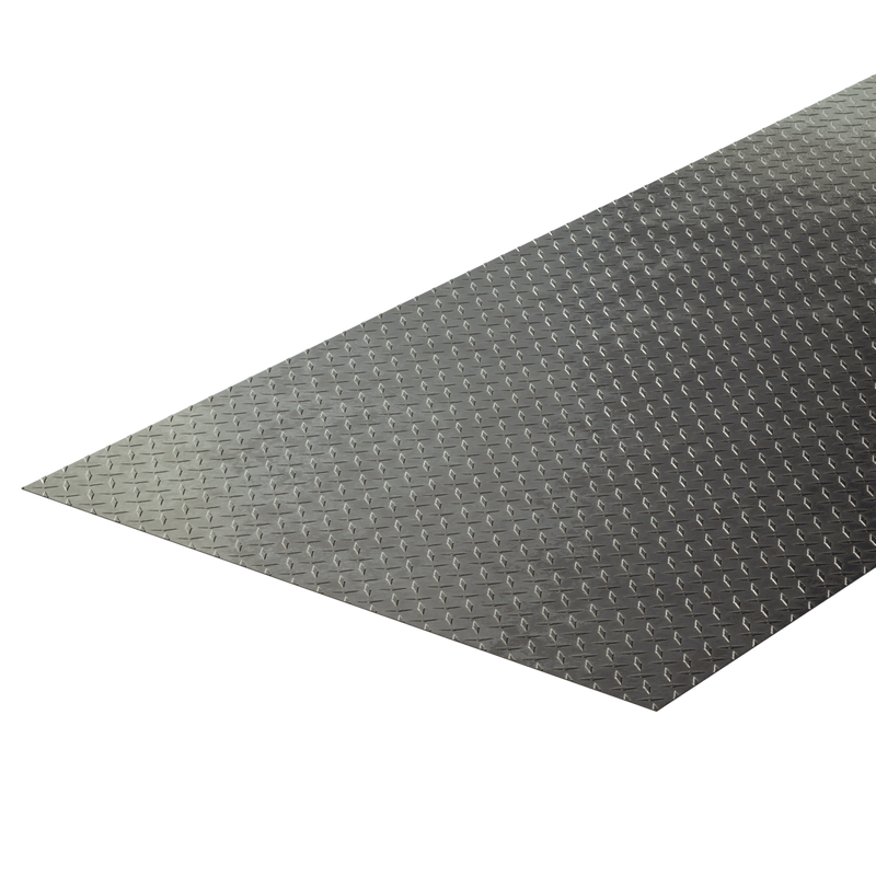 Black Steel Diamond Plate 1/8
