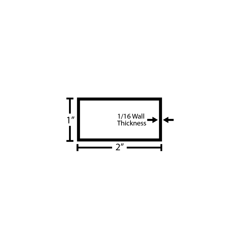 Aluminum Rectangular Tube