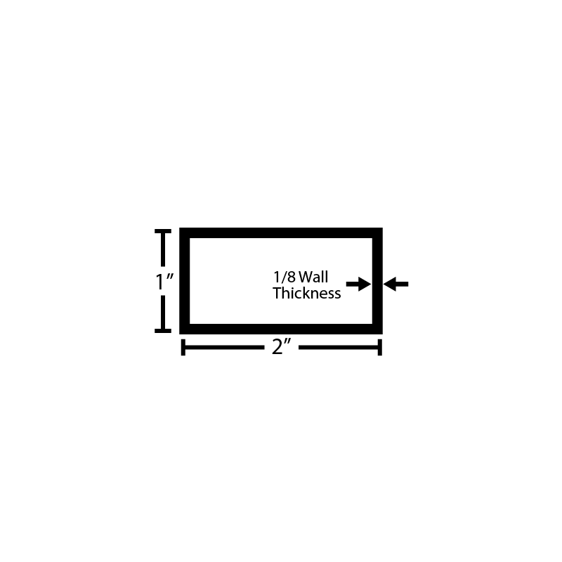 Aluminum Rectangular Tube