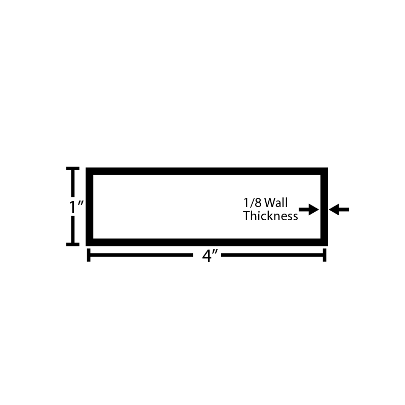 Aluminum Rectangular Tube