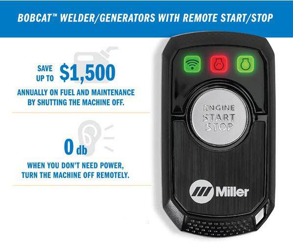 Miller Bobcat™ 225 Engine Driven Welder