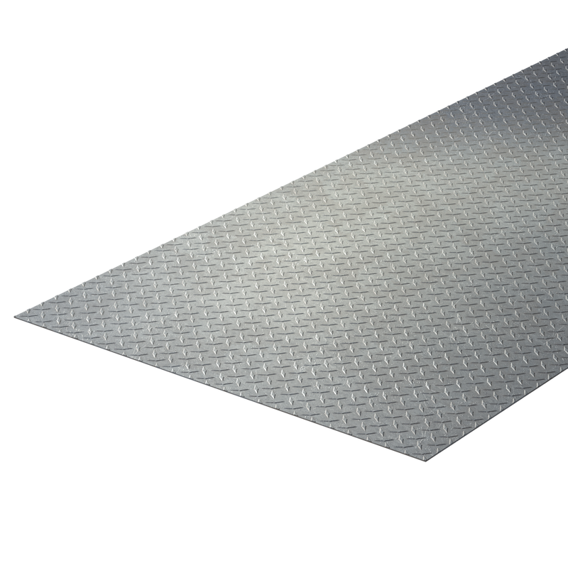 Galvanized Steel Diamond Plate 1/8