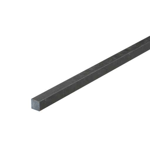 Black Steel Square Bar