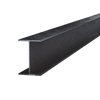 Black Steel Wide Flange Beam
