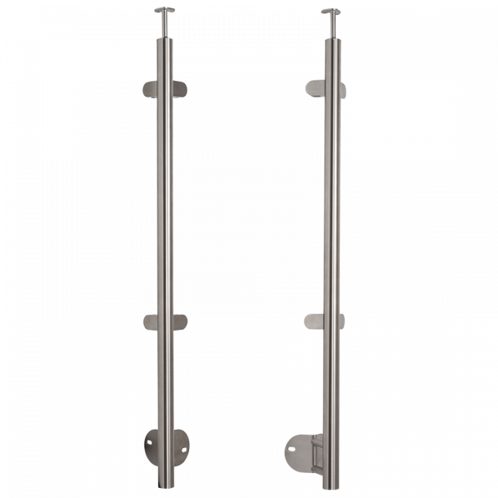 Inox® Round Newel Corner Post