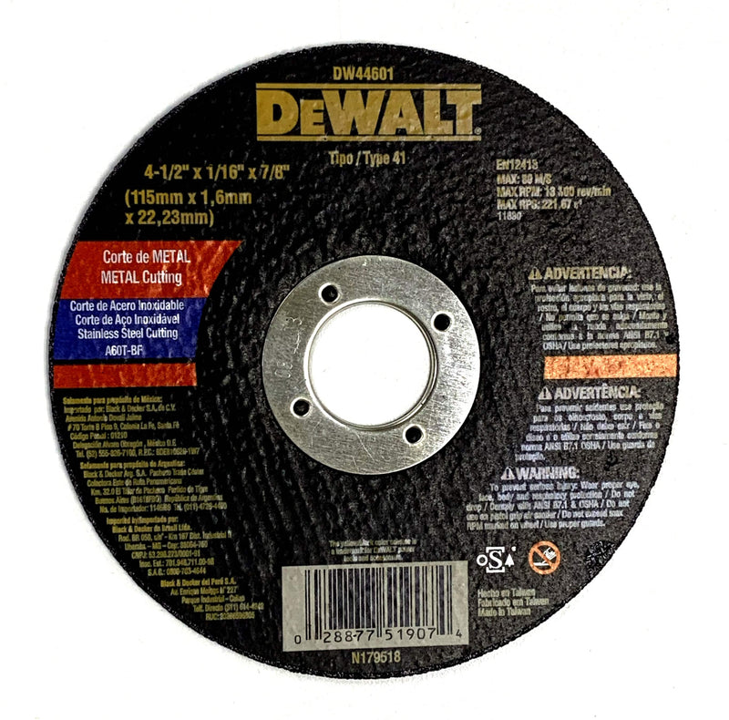 Dewalt Cutting Disc - Steel and Pipes Inc.