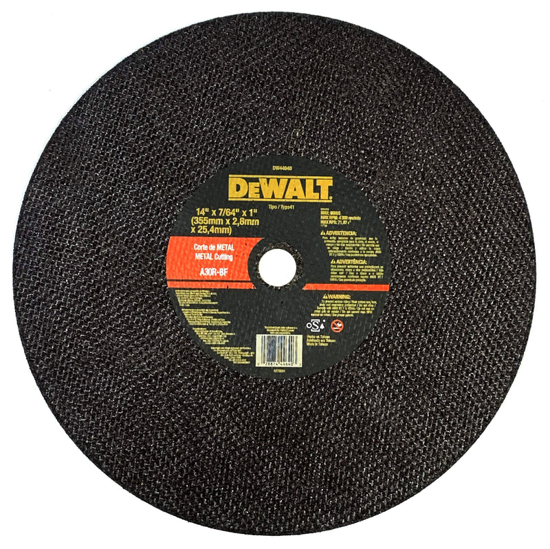 Dewalt Chop Saw Cutting Disc