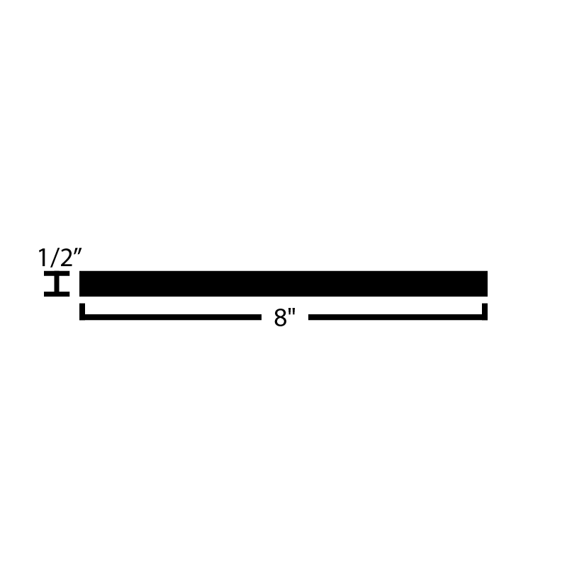 Black Steel Flat Bar