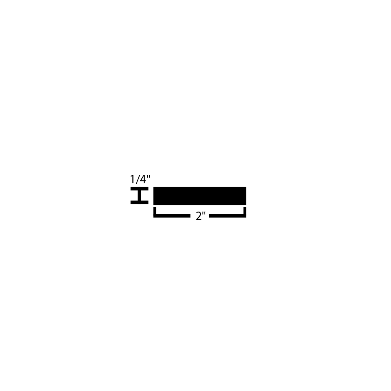 Black Steel Flat Bar