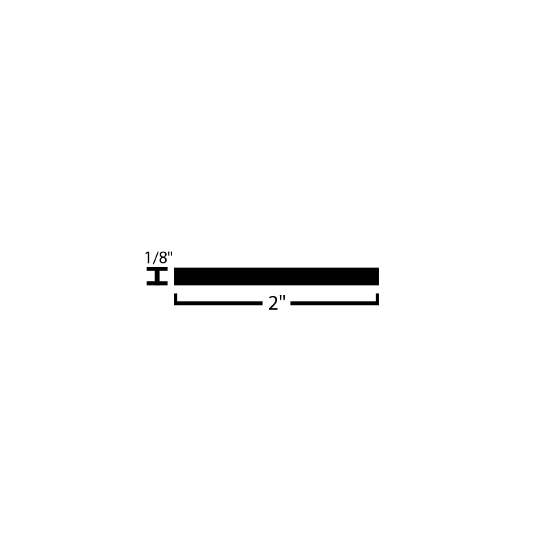 Black Steel Flat Bar