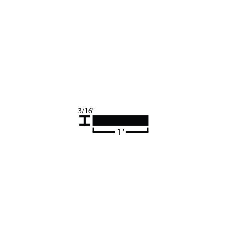 Black Steel Flat Bar