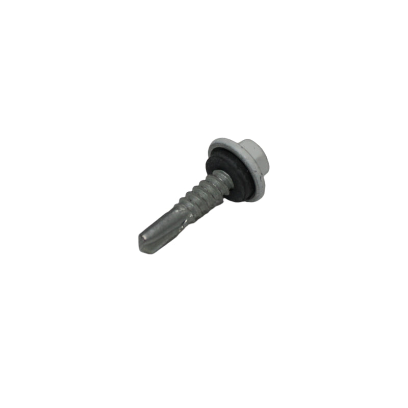 White Self-Drilling Roofing Screws #3 - Steel and Pipes Inc.