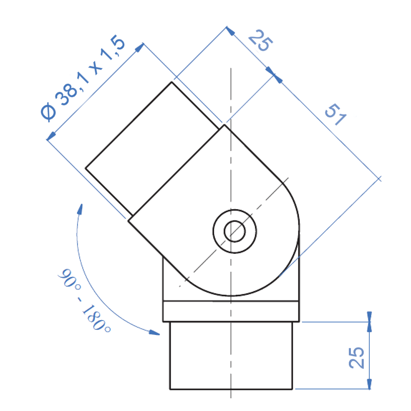 Inox® Pivotable Connector