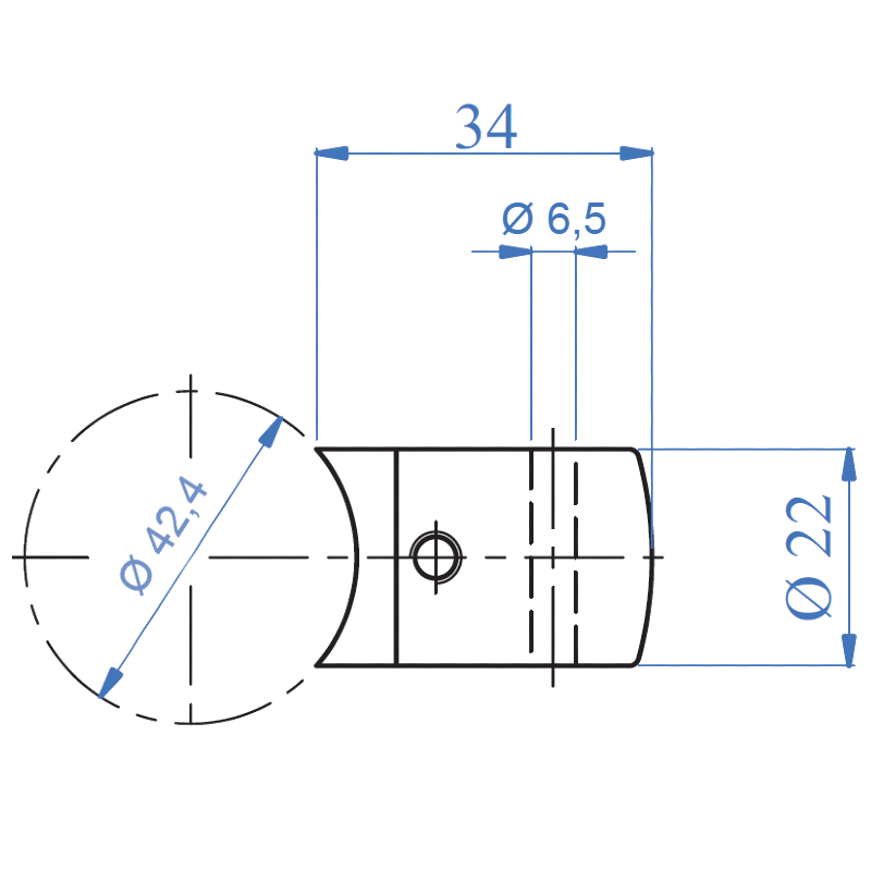 Inox ® Wire Rope Support