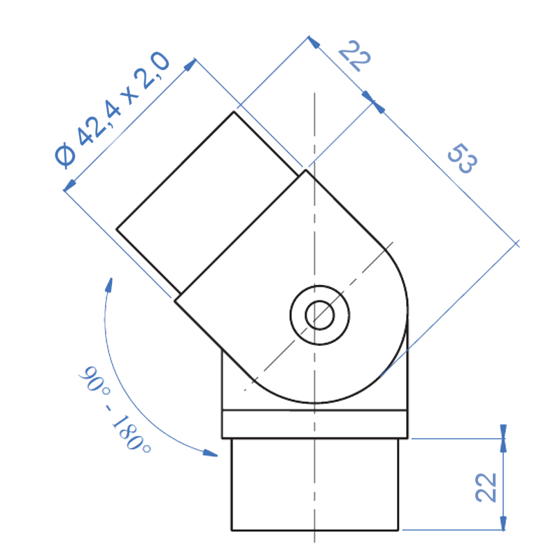 Inox® Pivotable Connector