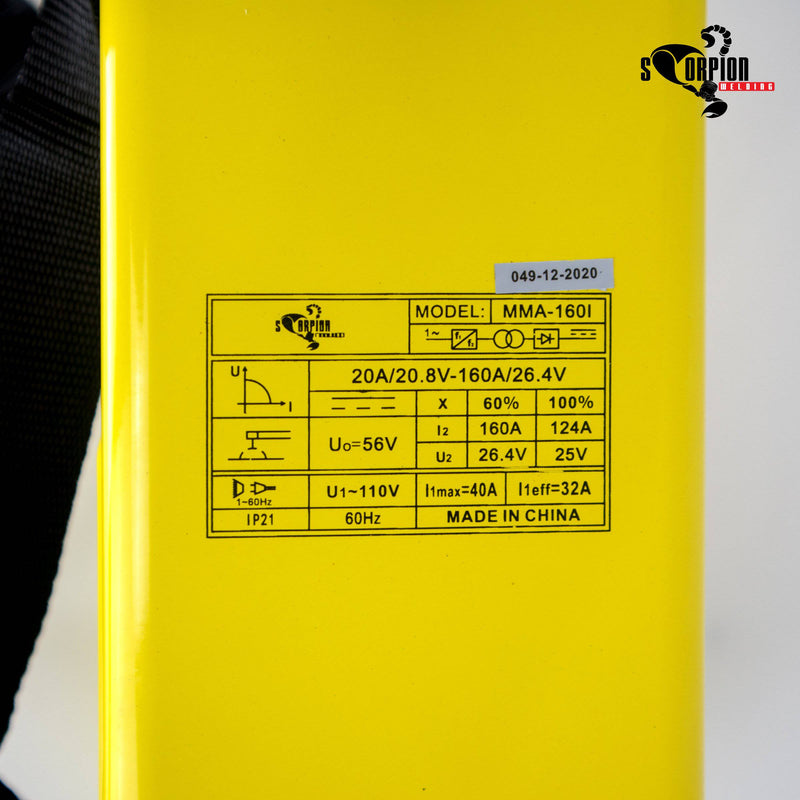 Scorpion® Mini Inverter Welder - Steel and Pipes Inc.