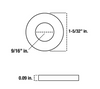 Zinc Plated Flat Washer