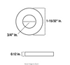 Zinc Plated Flat Washer