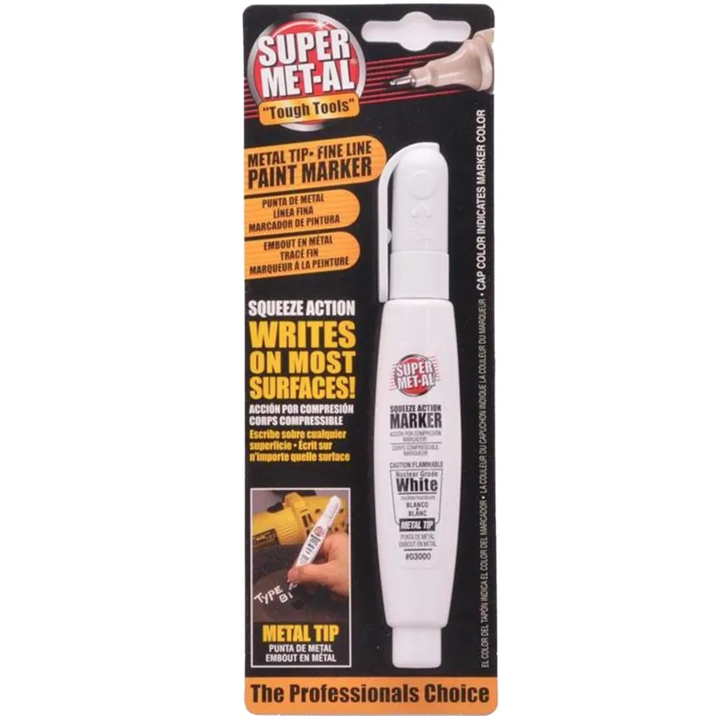 Super MET-Al White Marker