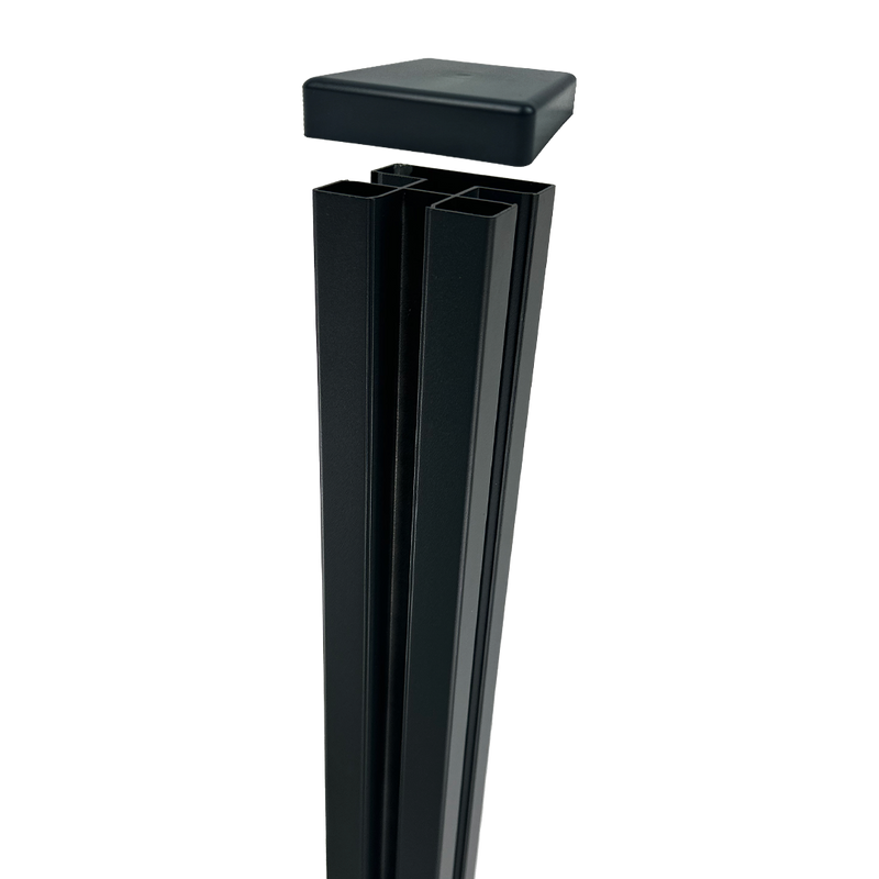 WPC Aluminum Post with Cap