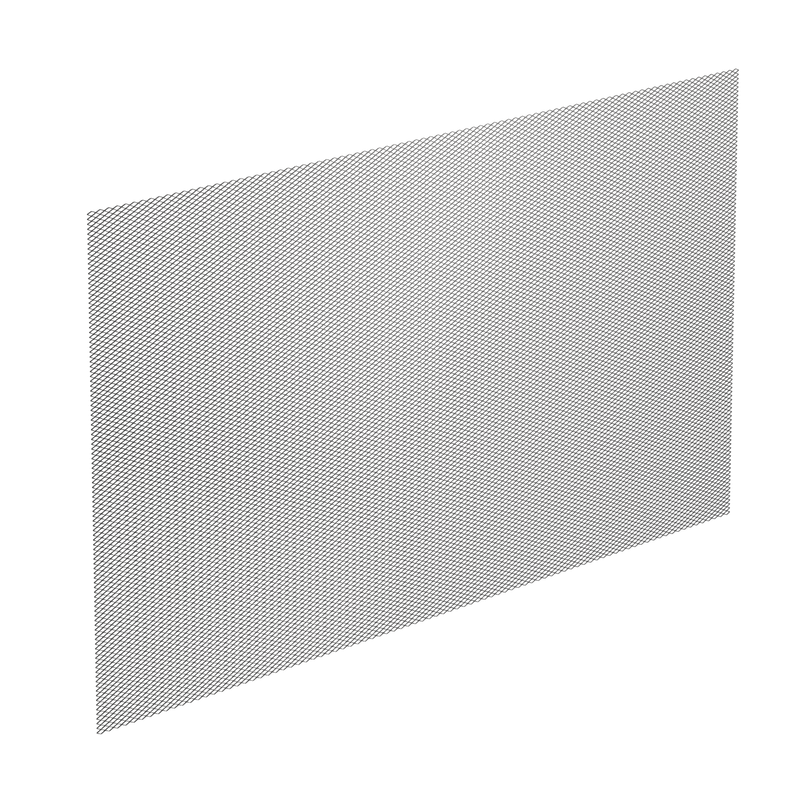 Black Steel Expanded Metal 22512