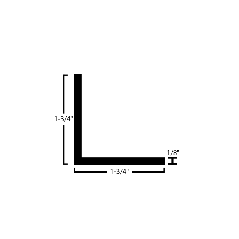 Black Steel Angle