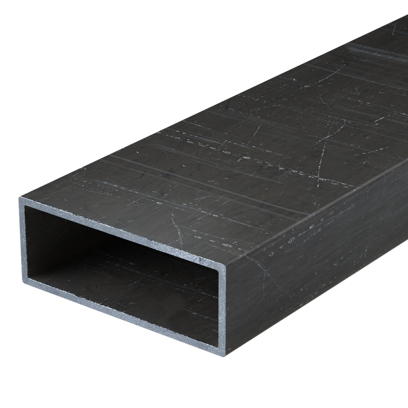 Black Steel Rectangular Tube