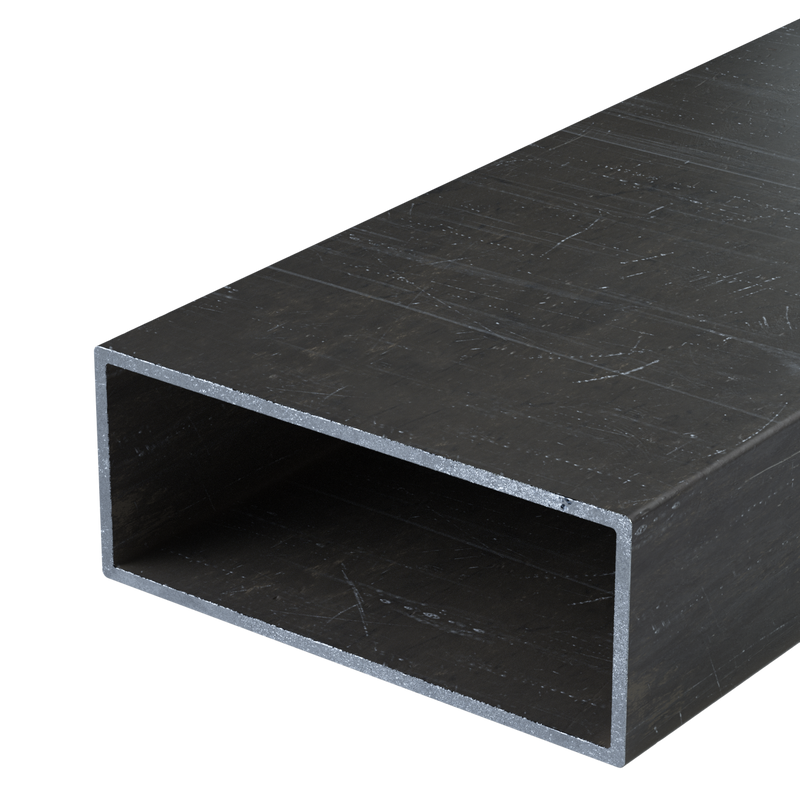 Black Steel Rectangular Tube