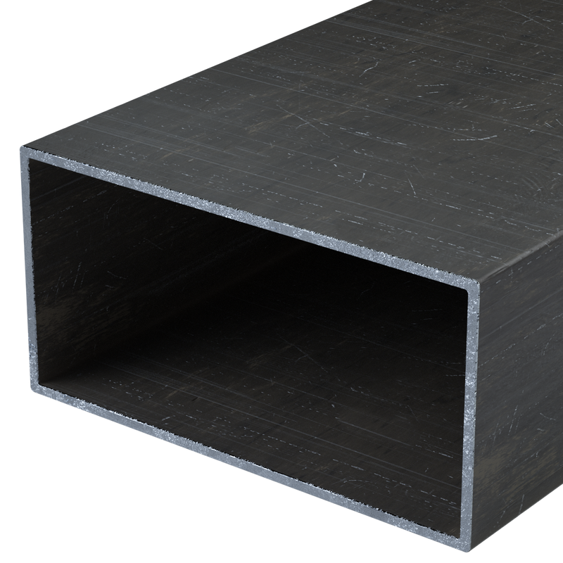 Black Steel Rectangular Tube