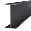 Black Steel Wide Flange Beam