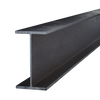Black Steel Wide Flange Beam