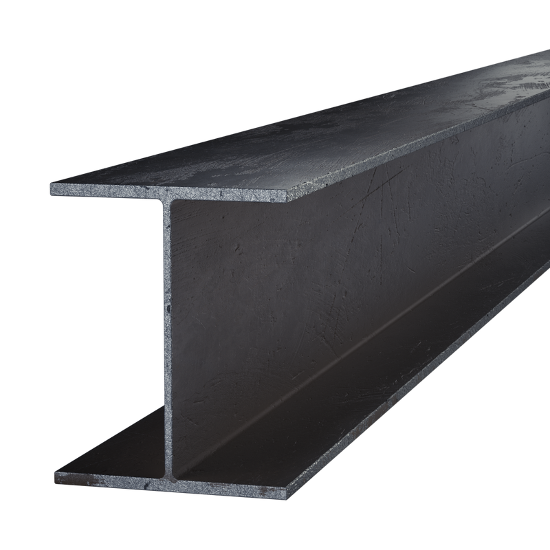 Black Steel Wide Flange Beam