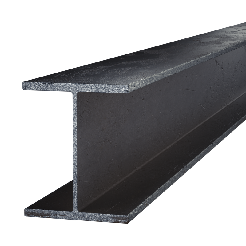 Black Steel Wide Flange Beam