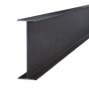 Black Steel Wide Flange Beam
