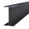 Black Steel Wide Flange Beam