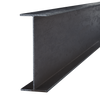 Black Steel Wide Flange Beam