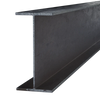 Black Steel Wide Flange Beam