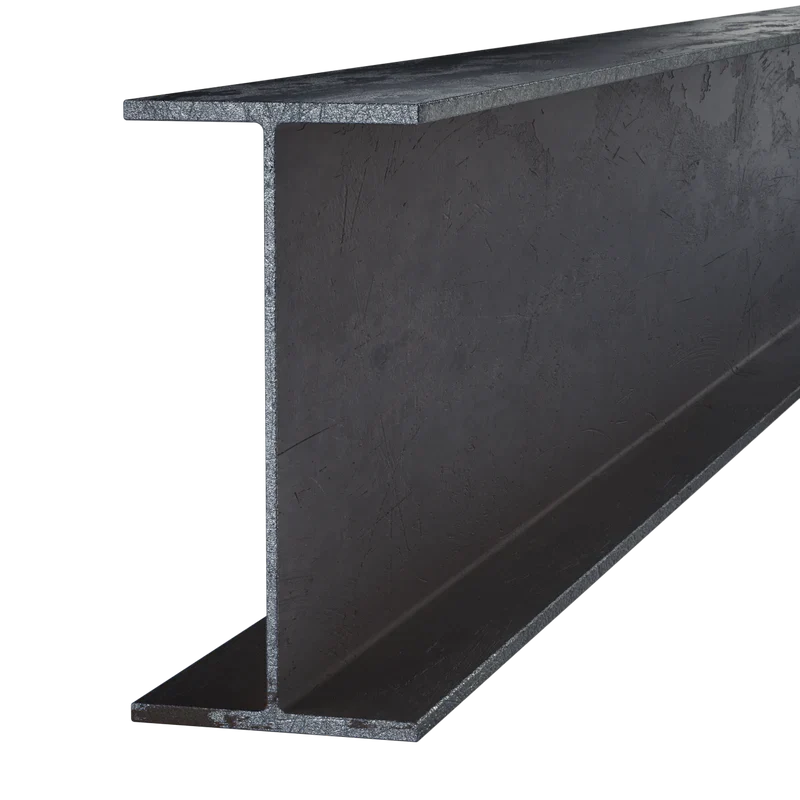Black Steel Wide Flange Beam