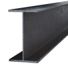 Black Steel Wide Flange Beam