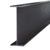 Black Steel Wide Flange Beam