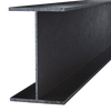 Black Steel Wide Flange Beam