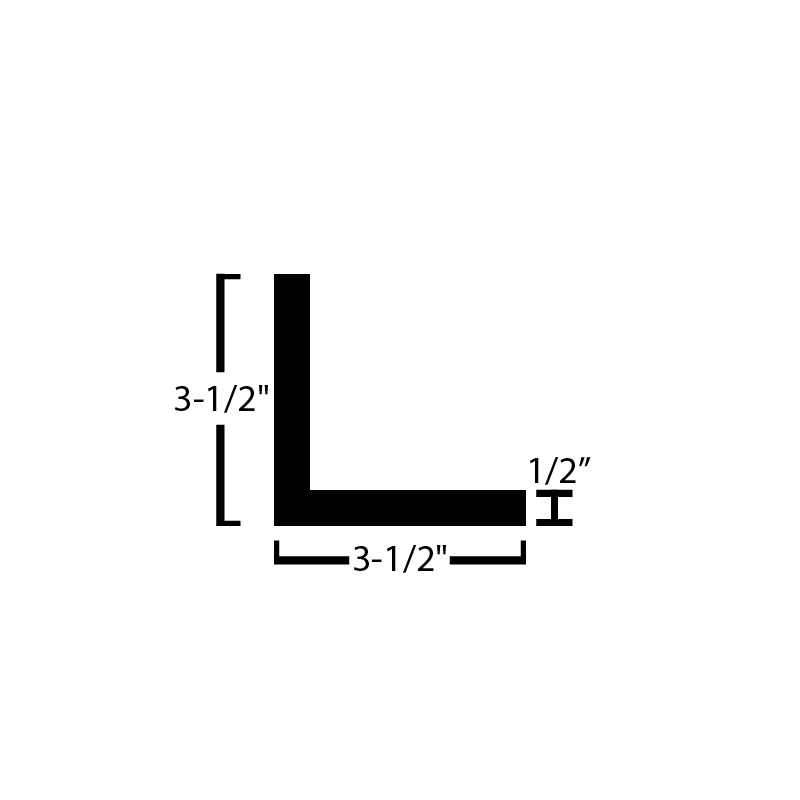 Black Steel Angle