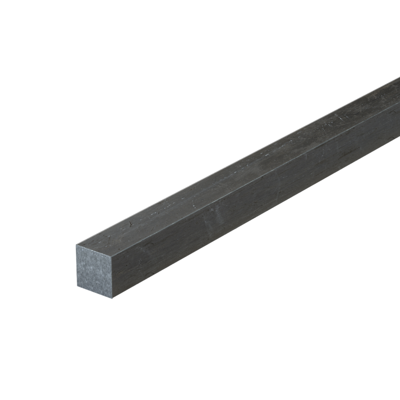 Black Steel Square Bar