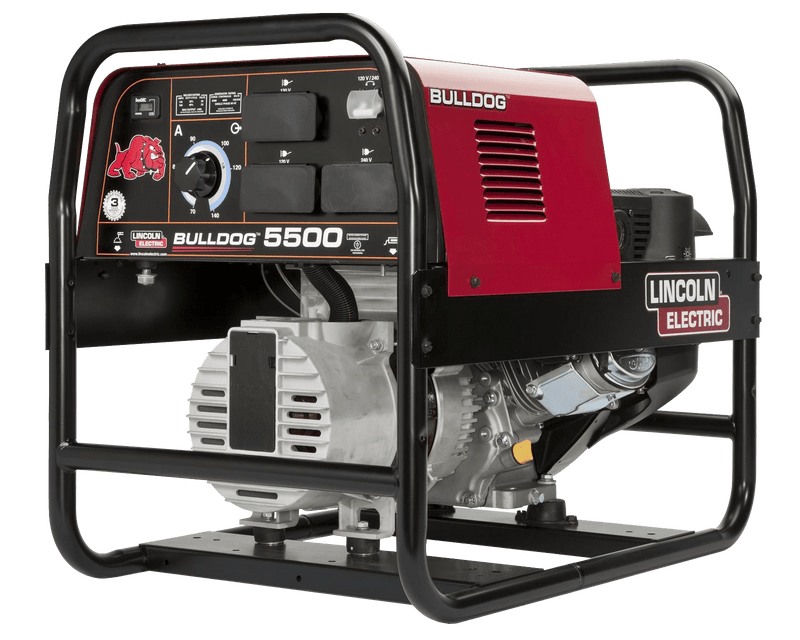Lincoln Electric Bulldog® 5500 Engine Driven Welder - Steel and Pipes Inc.