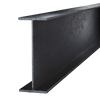 Black Steel Wide Flange Beam