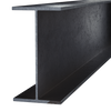 Black Steel Wide Flange Beam