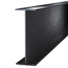 Black Steel Wide Flange Beam